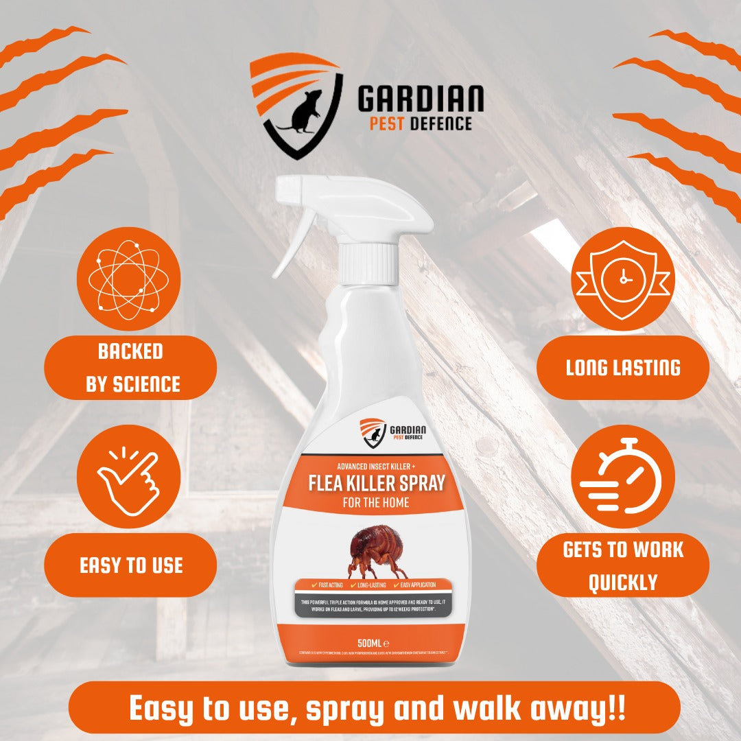 Gardian Flea Killer Spray - 500ML